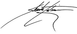 Shenole Latimer's autograph signature.